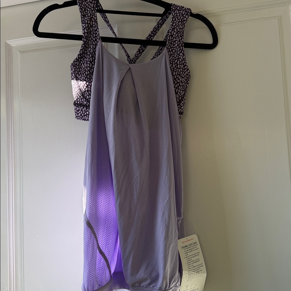 NWT lululemon Nouveau Limits Tank - Sz 4